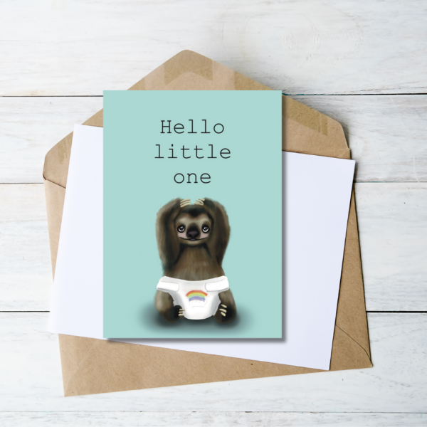 Hello little one - Blue