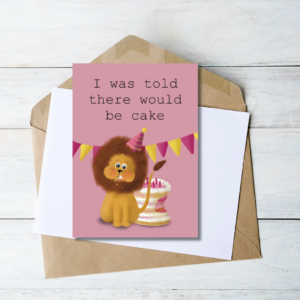 I was told there would be Cake