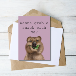 Wanna Grab a Snack With Me?