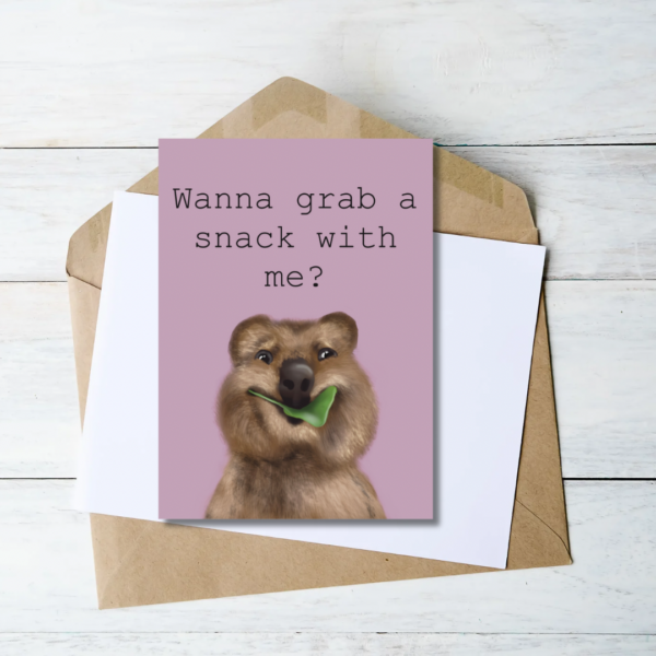 Wanna Grab a Snack With Me?