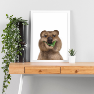 Happy Quokka (poster A4)