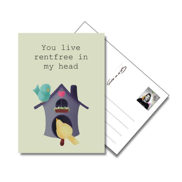 You live rentfree in my head - Afbeelding 2