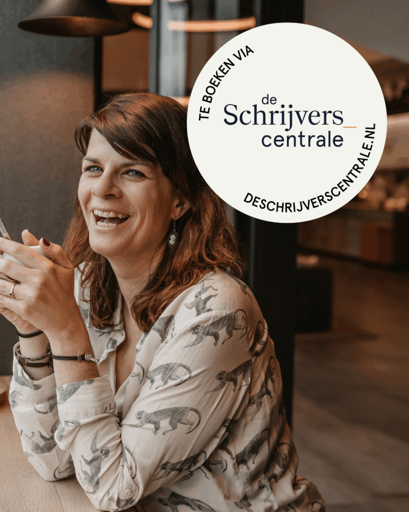 Boek mij via de Schrijverscentrale
