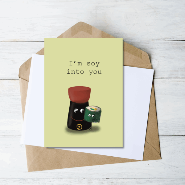 I'm soy into you